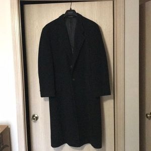 Long Charcoal Overcoat/Topcoat